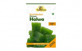 TastyBee Kozhikoden Green Halwa With White Sesame Seed  Box  1 kilogram